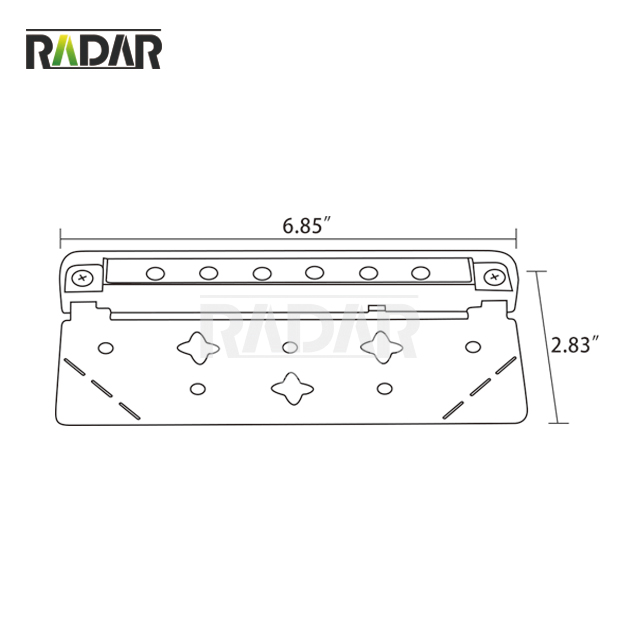 RHL-8501-BBR 고품질 RGB 청동 LED Hardscape 조명